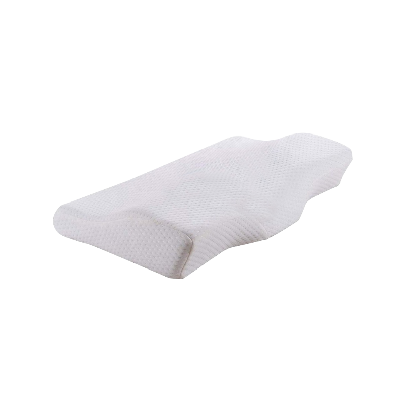 Đường viền Memory Foam Gối Giường Than tre Gối cổ Chỉnh hình Cổ tử cung Chăm sóc Gối cho người ngủ bên và lưng