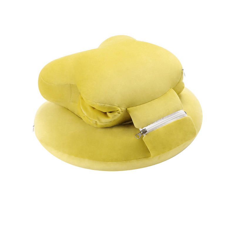 Gối cổ tùy chỉnh đa chức năng có thể điều chỉnh của Amazon gối ngủ trưa gối ngủ tiện dụng ba trong một