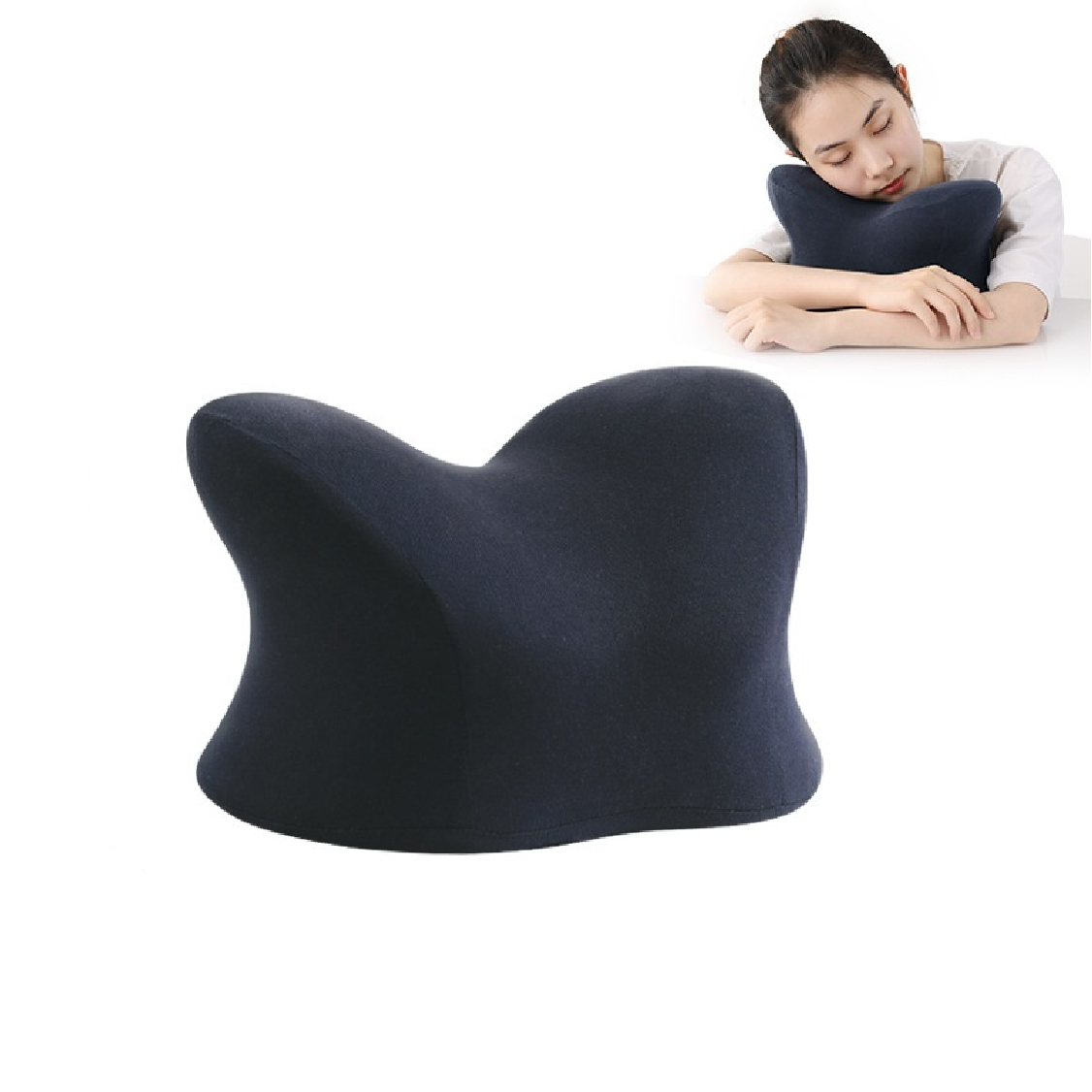 Bọt nhớ phục hồi chậm gối ngủ trưa học sinh gối ngủ trưa gối cổ gối cổ